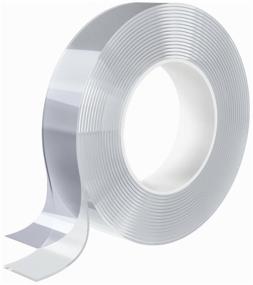 img 1 attached to Adhesive double-sided mounting construction assembly tape transparent Nano tape, 5m, thickness 2mm, Daswerk, 607929
