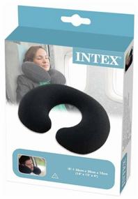 img 1 attached to Travel/inflatable pillow INTEX 68675 36x30x10 cm