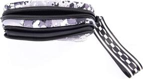 img 2 attached to LuVo Neoprene Wristlet Smartphone Paisley Women's Handbags & Wallets ~ Wristlets