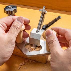 img 3 attached to Woodworking Tool: Cowryman Router Plane Handheld For Precision Carpentry Projects
