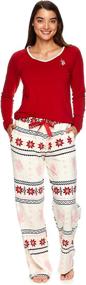 img 4 attached to U S Polo Assn Womens Sleepwear Women's Clothing ~ Lingerie, Sleep & Lounge