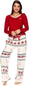 img 3 attached to U S Polo Assn Womens Sleepwear Women's Clothing ~ Lingerie, Sleep & Lounge