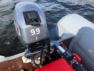 img 1 attached to Boat motor petrol two-stroke Mikatsu M9.9FHS 9.9 h.p. outboard for boats PVC review by Micha Osiski ᠌
