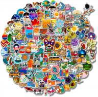 300-piece acekar stickers pack for teens: cute, colorful & waterproof vinyl stickers for water bottles, laptops, phones & more! logo