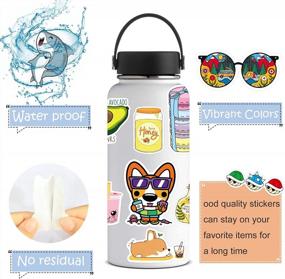 img 1 attached to 300-Piece Acekar Stickers Pack For Teens: Cute, Colorful & Waterproof Vinyl Stickers For Water Bottles, Laptops, Phones & More!