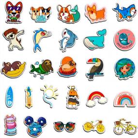 img 2 attached to 300-Piece Acekar Stickers Pack For Teens: Cute, Colorful & Waterproof Vinyl Stickers For Water Bottles, Laptops, Phones & More!