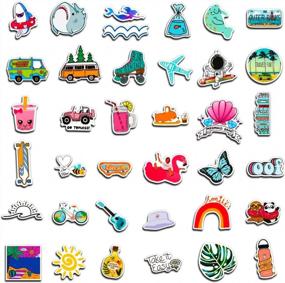 img 3 attached to 300-Piece Acekar Stickers Pack For Teens: Cute, Colorful & Waterproof Vinyl Stickers For Water Bottles, Laptops, Phones & More!