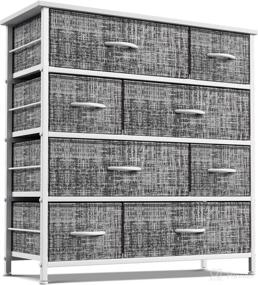 img 4 attached to Sorbus Dresser Drawers Furniture Organization Storage & Organization via Racks, Shelves & Drawers