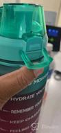 картинка 1 прикреплена к отзыву 64Oz Motivational Water Bottle With Time Marker & Straw, BPA Free Tritan Jug For Fitness, Gym And Outdoor Sports - Leakproof Half Gallon/Fidus от Brett Cat