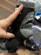 img 1 attached to Cozy And Warm Kids Wool Hiking Socks For Cold Winter Days - 6 Pairs review by Jack Ngo
