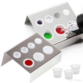 img 4 attached to 🖌️ Stainless Tattoo Ink Cup Holder: The Ultimate Solution for Organized Tattooing