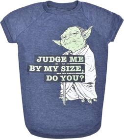 img 4 attached to Pet Tee: 'Judge Me by My Size, Do You?' - Star Wars-inspired Dog Shirt | Small Size, Soft, Cute, & Comfortable Clothing/Apparel for Dogs