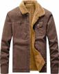 vcansion men's fleece lined winter coat: classic, windproof outerwear for ultimate protection logo