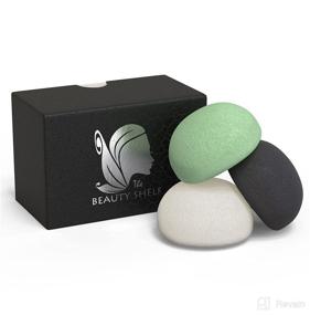 img 4 attached to 💆 Konjac Sponge Pack for a Gorgeous Vanity Shelf