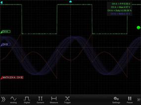 img 1 attached to Portable Smartphone And Tablet Oscilloscope - OSCIUM IMSO-204X: Universal Platform Support For IOS, Android, PC, And Mac With Intuitive Interface And No Software Subscription Required