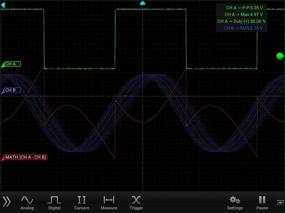 img 1 attached to Портативный осциллограф для смартфонов и планшетов - OSCIUM IMSO-204X: универсальная поддержка платформ для IOS, Android, ПК и Mac с интуитивно понятным интерфейсом и без подписки на программное обеспечение