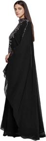 img 2 attached to ANIIQ Farasha Sleeves Georgette Evening Women's Clothing - Dresses