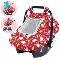 protect your baby in style with smttw baby car seat cover: universal fit for all seasons, snug, warm and breathable for boys and girls логотип