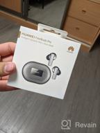 img 1 attached to 🎧 Huawei FreeBuds Pro Earbuds with Advanced Noise Cancellation, Bluetooth 5.2, and 3-Mic System for iOS and Android (Carbon Black) review by Amina Aadam ᠌
