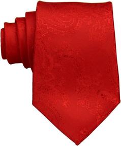 img 3 attached to 👔 Classic Paisley Silk Tie Set: Elevate Your Style with Fine Men's Accessories