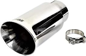 img 4 attached to NT 2417 Polished Stainless Exhaust Overall