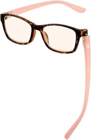 img 1 attached to 🐰 Bunny Eyez Readers MINNIE - Tiltable & Flippable Frame Reading Glasses with Chic Modern Design