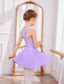 img 2 attached to Get Your Little Dancer Twirling: Zaclotre 3 Pack Girls Ballet Skirts