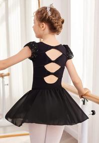 img 3 attached to Get Your Little Dancer Twirling: Zaclotre 3 Pack Girls Ballet Skirts