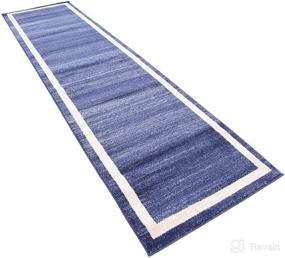 img 3 attached to Коллекция Unique Loom Collection Contemporary Transitional Home Decor better for Rugs, Pads & Protectors