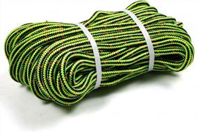 img 4 attached to 150Ft Perantlb Double Braid 16-Strand Polyester Arborist Climbing Rope For Fire Rescue, Parachuting, Boating, And More: Pre-Shrunk, Heat-Stabilized & Durable