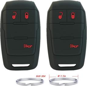 img 3 attached to KAWIHEN Silicone Cover Compatible Buttons Car & Vehicle Electronics