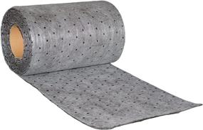 img 4 attached to 🏞️ Atlas Connect Oil Absorbent Pads Roll: 3mm Thickness, 10"x10" Sheets, 30 Sheets, 2 Gallon Absorbency per Roll