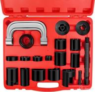 🔧 aurelio tech 21pcs ball joint press kit & u joint removal tool: ideal for 2wd and 4wd vehicles, cars, and light trucks logo