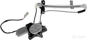 img 1 attached to Dorman 741-628 Rear Driver Side Power Window Motor and Regulator Assembly: Ideal Fit for Select Honda Models