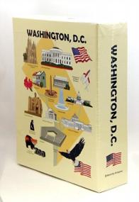 img 1 attached to Capture Memories in Style: Washington D.C. Embossed Photo Album for 200 Photos (4x6)