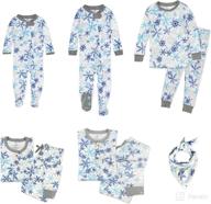 🎄 honestbaby organic cotton holiday family jammies pajamas: cozy, comfortable, and sustainable festive sleepwear логотип