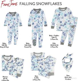 img 2 attached to 🎄 HonestBaby Organic Cotton Holiday Family Jammies Pajamas: Cozy, Comfortable, and Sustainable Festive Sleepwear