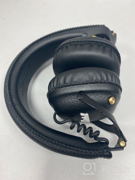 img 1 attached to Wireless Marshall Mid Bluetooth Headphones, Black review by Anastazja Skarbie (J ᠌