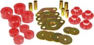 🚗 enhance vehicle stability and comfort with prothane 18-103 red body mount kit logo