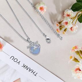 img 1 attached to 2022 Wisdom Owl Graduation Necklaces For Her - Ideal College & High School Graduation Gifts For Girls - With Congratulatory Cards And Jewelry Boxes