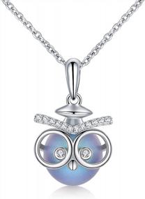 img 4 attached to 2022 Wisdom Owl Graduation Necklaces For Her - Ideal College & High School Graduation Gifts For Girls - With Congratulatory Cards And Jewelry Boxes