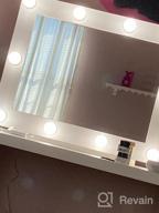 img 1 attached to Waneway Hollywood Vanity Mirror With Lights - Illuminate Your Beauty Routine In Style review by Kyle Hong