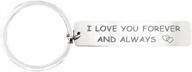 💑 everlasting love: boyfriend forever keychain for anniversary and wedding celebrations logo