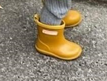 img 1 attached to 👟 Lightweight Waterproof Yellow Boys' Toddler Boots: Ideal Outdoor Shoes review by Aaron Allen