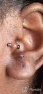картинка 1 прикреплена к отзыву Anzero Disposable Sterile Ear Piercing Kit - Painless Piercing With Hypoallergenic Studs от Luis Despain