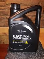 img 2 attached to Synthetic motor oil MOBIS Turbo SYN Gasoline 5W-30, 4 l, 4 kg, 1 pc. review by Kiril Nakov ᠌