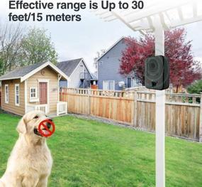 img 1 attached to 🐶 ulpeak Anti Barking Devices: Stop Barking Tool - 50 FT Range, Indoor & Outdoor Use, Black