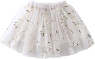 embroidery flowers tulle skirt years girls' clothing - skirts & skorts logo