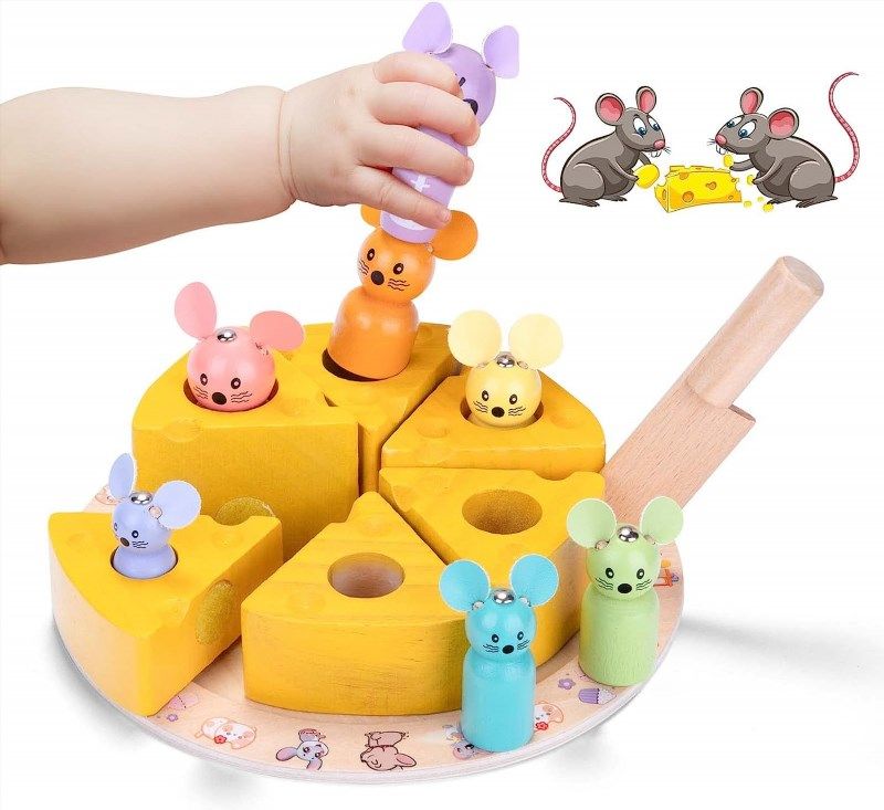 Baby Sensory Bin Shape Sorter Toys Sensory Toys for Autistic Children Developmental Stem Toys Baby Toys 9 10 12-18 Months Birthday Gift for 1 Year Old