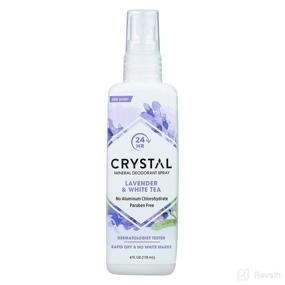 img 2 attached to Stay Fresh and Fragrant with Crystal Essence Mineral Deodorant Lavender - Personal Care at Its Best!